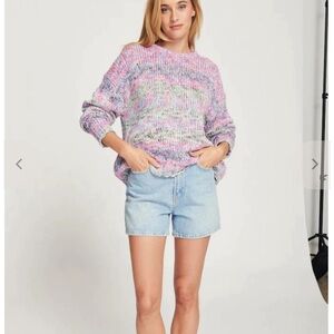 Colorful 100% cotton Knit Women's Sweater